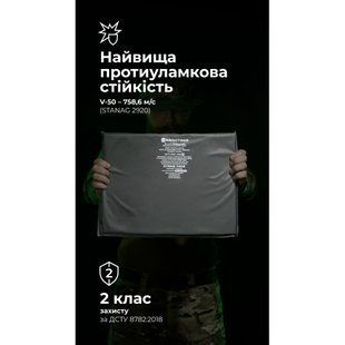 Балістичний пакет для тактичного килимка XL (2 клас | 39,5&times;29,5 см | 975 г | НВМПЕ ✡ Ізраїль) ТМ Балістика 3119 фото