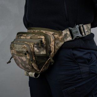 Сумка-бананка швидкого доступу до кобури "Пазуха" (ММ14 "Піксель") ТМ Балістика 2291 фото