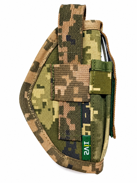 Кобура для пістолета ПМ Піксель Velcro Ліва АП-186-Л фото