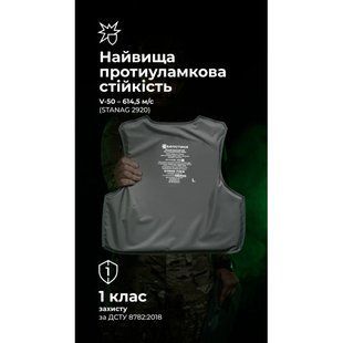 Балістичні пакети під бронежилет Crye Precision LVS (1 клас | L | 2 шт. | 1530 г | НВМПЕ ✡ Ізраїль) ТМ Балістика 2362 фото