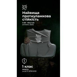 Балістичні пакети під бронежилет Crye Precision LVS (1 клас | XL | 2 шт. | 1730 г | НВМПЕ ✡ Ізраїль) ТМ Балістика 2366 фото