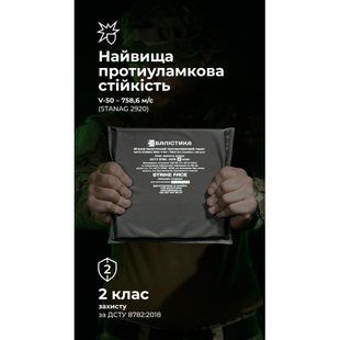 Балістичний пакет (2 клас | 20&times;20 см | 330 г | НВМПЕ ✡ Ізраїль) ТМ Балістика 1661 фото